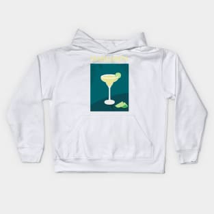 Margarita Cocktail Kids Hoodie